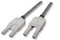 Fiber Optics IF 1N2M-25-0 VL/VL Medical Grade Duplex patchcord with non-latching duplex connectors 25 m