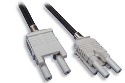 Fiber Optics IF 1X2L-19-0 VL/VL General Purpose Duplex Crossover patchcords w duplex connectors 19.00 m