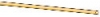 Fiber Optics 81 0054 - Fluorescent Amber 3 mm diameter Polystyrene